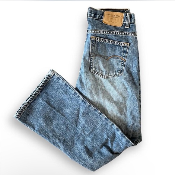 Vintage blue American Eagle wide leg jeans - Picture 6 of 6